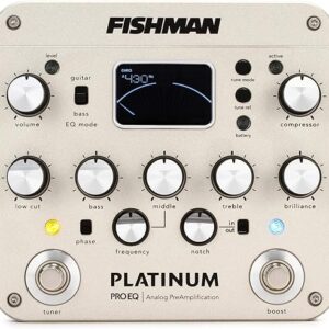Fishman Platinum Pro EQ DI Analog Preamp Pedal