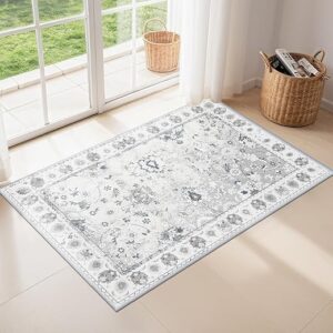 Washable 2×3 Non-Slip Boho Rug