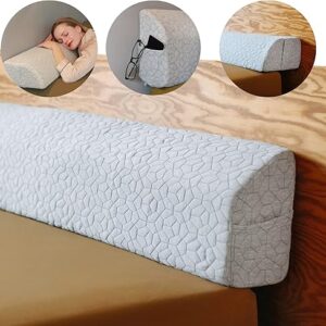 FeelAtHome Bed Gap Filler | Bed Wedge Pillow for Headboard to Close The Gap (0-8″) Between Headboard and Mattress – Headboard Pillow Wedge …