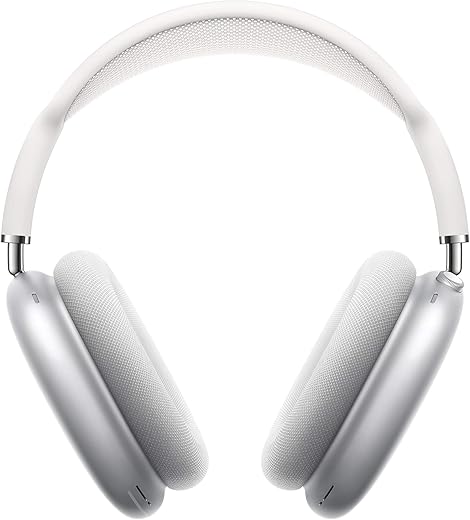 Apple AirPods Max Wireless Over-Ear Headphones, Active Noise Cancelling, Transparency Mode, Personalized Spatial Audio, Dolby Atmos, Blueto...