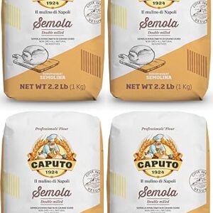 Caputo Reground Semolina Flour – Pack 4