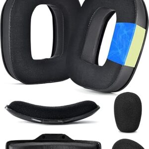 A40 TR Mod Kit – defean Replacement Earpads and Headband Compatible with Astro Gaming A40 TR Headset,Ear Cushions, Upgrade High-Density Noi…