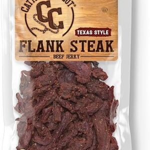 Cattleman’s Cut Texas Style Flank Steak Beef Jerky, 9 Ounce