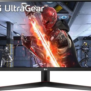LG 27GN800-B UltraGear 27 inch QHD (2560×1440) IPS 144Hz 1ms Gaming Monitor AMD FreeSync Premium G-Sync Compatible HDR10 HDMI DisplayPort B…