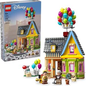 LEGO Disney and Pixar ‘Up’ House, Classic Disney Celebration Building Toy Set for Kids and Movie Fans Ages 9 and Up, A Fun Gift for Disney Fans an…