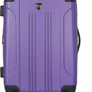 Travelers Club 20″ Purple Expandable Luggage