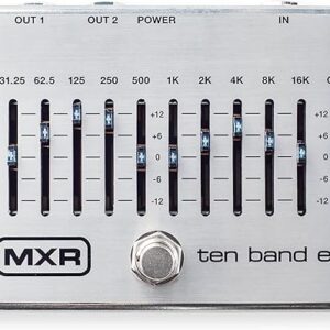 MXR Ten Band EQ Guitar Effects Pedal
