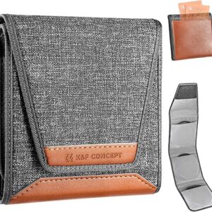 K&F Concept Lens Filter Pouch, Lens Filter Case 3 Pocket Professional Photography Filter Holder Belt Bag Pouch Water-Resistant and Dustproof…
