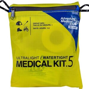 Adventure Medical Kit Ultralight/Watertight Medical Kit .5-1 Person, 1-2 Days – Includes Bandages, Blister Essentials & More – Perfect for …
