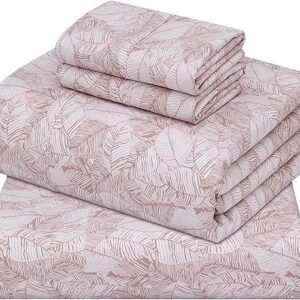 ZOYER Queen Size Cotton Percale Sheet Set