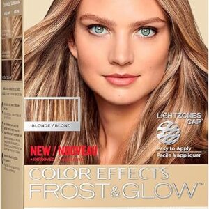 Revlon Color Effects Highlighting Kit, Permanent Hair Dye, For Balayage, Frosting, & Ombre Styling, Ammonia & Paraben Free, 20 Blonde, 8 Oz…