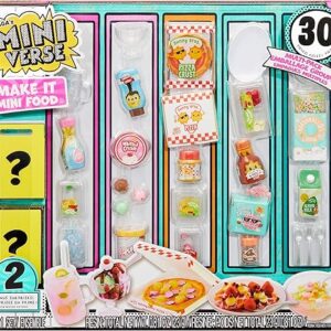 MGA’s Miniverse Make It Mini Food Multipack, Collectibles, DIY, Resin Play, Replica Food, NOT Edible, 8+