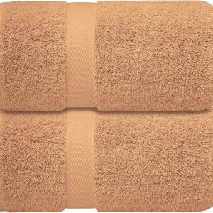 Infinitee Xclusives – Luxury Bath Sheets Towels – 2 Pack (35X70 Inches) – 100% Ring Spun Cotton Extra Large Bath Towels for Bathroom – Supe…