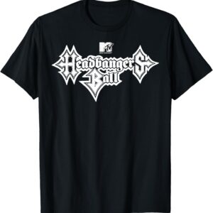 MTV Headbangers Ball Black Metal T-Shirt