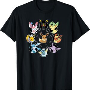 Eevee Evolution Circle T-Shirt