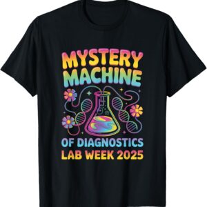 Lab Week 2025 Mystery Machine of Diagnostics T-Shirt