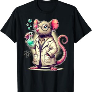 Science Chemistry Lab Rat Scientist Mouse T-Shirt