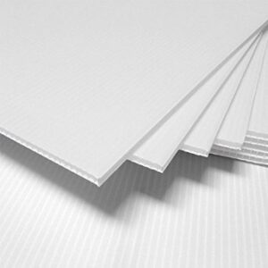 24″ X 36″ Coroplast Sign – 4mm – Blank White Plastic Sheet Board – Fits Most A-frames – 2 Pack