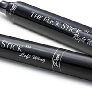 Winged Eyeliner Stamp by Lovoir, Waterproof Make Up, Smudgeproof, Long Lasting Liquid Eye liner Pen, Vamp Style Wing, 2 Wingliner Pens (8mm…