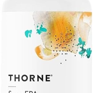 THORNE Super EPA – Omega-3 Fatty Acids EPA 425mg & DHA 270mg Supplement – Support Brain, Cardiovascular, Joints & Skin* – Gluten, Dairy & S…