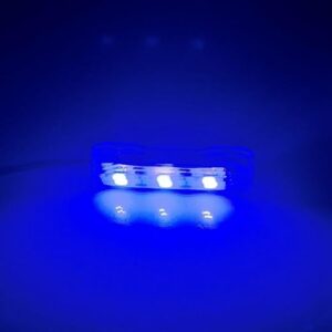 Jowxsx Blue Light Small Aquarium Led Light, Multicolor Led Fish Tank Light for Freshwater Plants Aquarium Accessories