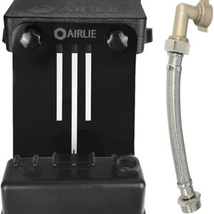 Airlie Pool Water Leveler, Patented, Included Stainless Steel Hose and Brass 90° Connector, Automatically Adjusts Pool Water Level, User Fr…