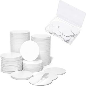 Origin-Joy 50 PCS NFC Tags, NTAG215 Round NFC Tag, 25mm (1 inch) 504 Bytes Blank Labeling Tags, Compatible with TagMo Amiibo and NFC-Enable…