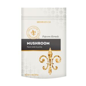 Dell Cove Spices – Mushroom Popcorn Kernels – Perfect for Gourmet Popcorn Makers & Stovetop Popping, Two Pounds