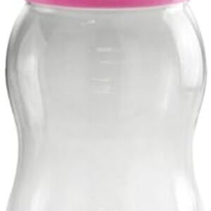 Homeford Jumbo Plastic Baby Milk Bottle Coin Bank, 15-Inch – Light Pink