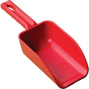 Hand Scoop, Polypropylene, BPA Free, 16 oz, Red