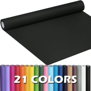 PerkHomy Black Kraft Paper Roll 17.5″ x 960″ (80′) for Gift Wrapping Bouquet Flower Kids Art Painting Craft Writing Packaging Shipping 80GS…