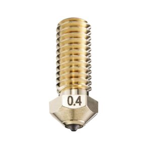 Diamond PCD Tip 3D Printer Nozzles, Hardened High Precision for QIDI X-Max3 / X-Smart3 / X-Plus3 3D Printer (QIDI, 0.4mm)