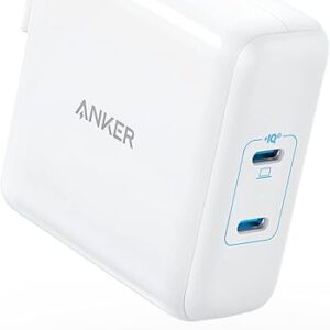 Mac Book Pro Charger, Anker 100W Fast Charger, 2 Port Power Adapter – Compatible With USB C Devices Including MacBook Pro/Air, iPad Pro, iP…