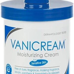 Vanicream Moisturizing Skin Cream with Pump Dispenser – 16 fl oz (1 lb) – Moisturizer Formulated Without Common Irritants for Those with Se…