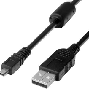 Replacement Camera Transfer Data Sync Charger Cable Charging Cord Compatible with Panasonic Lumix Camera DMC-G7 DMC-S5 DMC-ZS25 DMC-TZ35 ZS…
