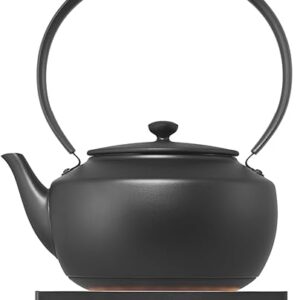 BALMUDA MoonKettle | Electric Kettle with Temp Control (122°F – 212°F) | HOLD & Keep Warm | 900ml (30 fl oz) | Soothing Ambient Light & Sou…