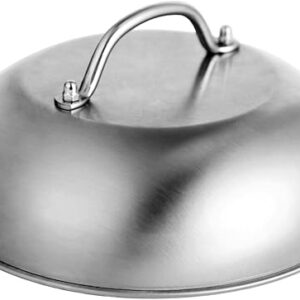 Blackstone Dome, 9″ Wide Smashed Burger Griddle Accessory – Melting & Basting Cover for Griddle, Commercial Grade Stainless Steel Steaming …