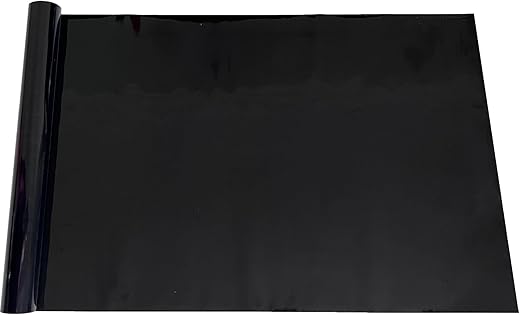 Black Fish Tank Background Vinyl Poster