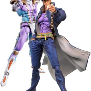 Kujo Jotaro Figures Star Platinum/Dio Brando Anime Figure Statues Ultra Movable Anime Action Figurine Ornaments for Fans