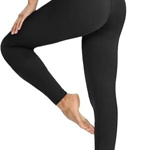 YOLIX Workout Leggings for Women – High Waisted Yoga Pants Tummy Control Compression for Running