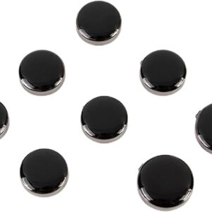 8pcs Button covers for men’s shirts button cuffs button cover cufflinks for men – imitation cuff chain for tuxedo, business or formal shirt…