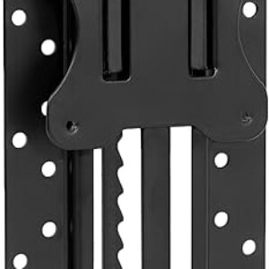 VIVO Height Adjustable VESA Adapter Stand for Individual Monitors up to 27 Inches Black