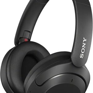 Sony WH-XB910N EXTRA BASS Noise Cancelling Headphones, Wireless Bluetooth Over the Ear Headset with Microphone and Alexa Voice Control, Bla…
