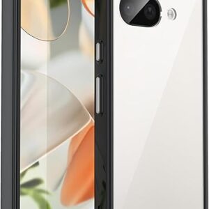 Case for Google Pixel 9A,Google Pixel 9A Case,Transparent TPU+PC Acrylic Protective Military Grade Armor Heavy Duty Protection Phone Case f…