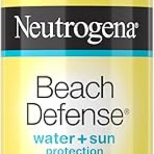 Neutrogena Beach Defense Sunscreen Spray Broad Spectrum SPF 70, 6.5 Oz, Water Resistant, Fast Absorbing, Oxybenzone Free, Lightweight Sun P…