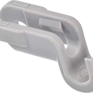 Bosch 00611981 Genuine OEM Tine Row Pivot Clip (Gray) for Bosch Dishwashers