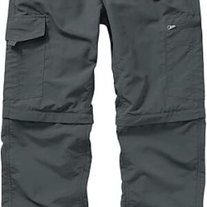 Mens Hiking Pants Convertible Lightweight Quick Dry Zip Off Fishing Safari Camping Travel boy Scout Pants
