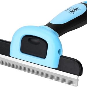 Pet Grooming Brush Effectively Reduces Shedding by Up to 95% Professional Deshedding Tool for Dogs and Cats