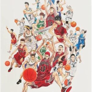 SLAM Dunk Slam Dunk A All Poster Jump Shop Sakuragi Hanamichi Kuragi Kaede Ryota Miyagi Hisashi Mitsui Takenori Akagi Takehiko Inoue