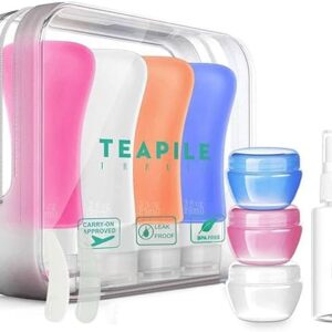 4 Pack Travel Bottles, 3oz Leak Proof Travel Accessories Containers Toiletries,Travel Shampoo And Conditioner Bottles,Perfect for Business …